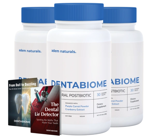 DentaBiome Oral Microbiome Support, Healthy Gums, Fresh Breath, Strong Teeth & Complete Dental Wellness Formula